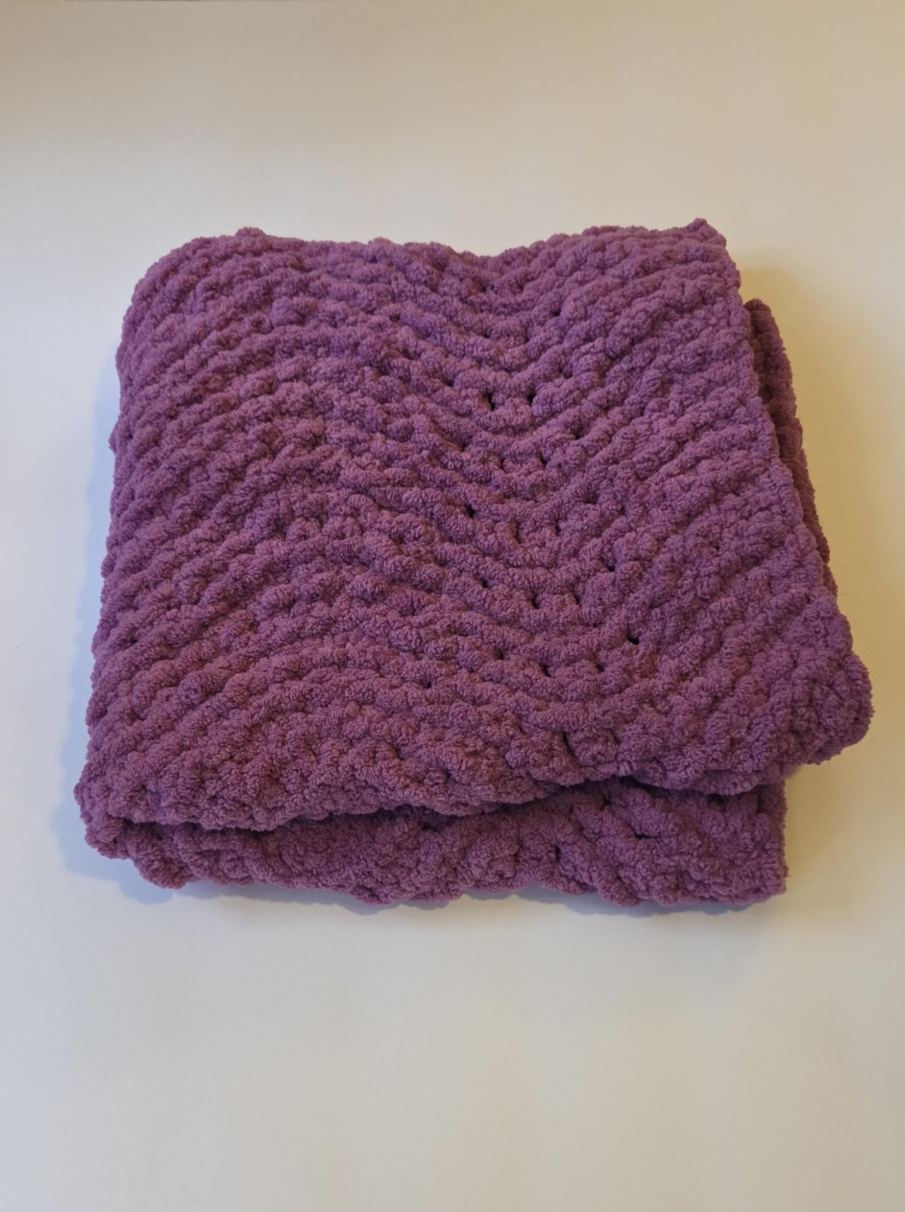 Large Knit Plush Pet Blanket