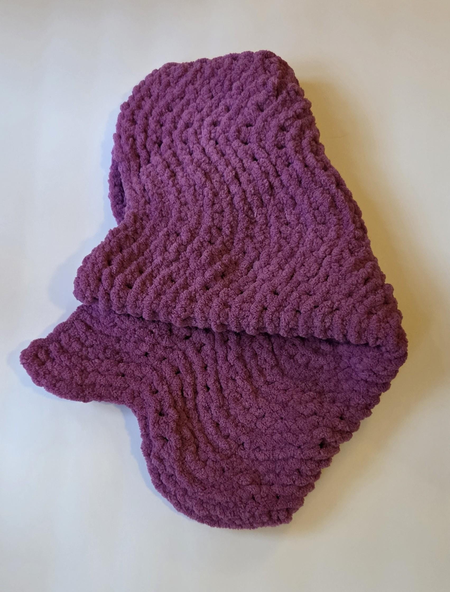 Large Knit Plush Pet Blanket