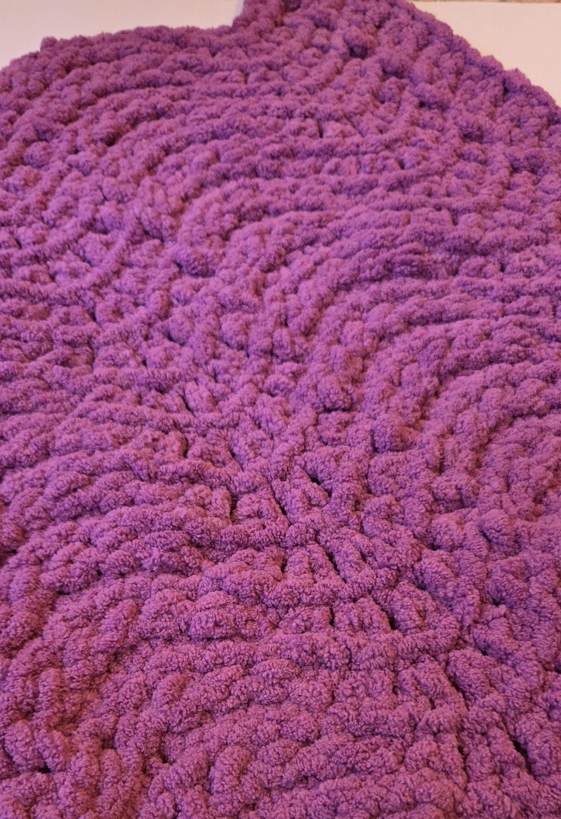 Large Knit Plush Pet Blanket