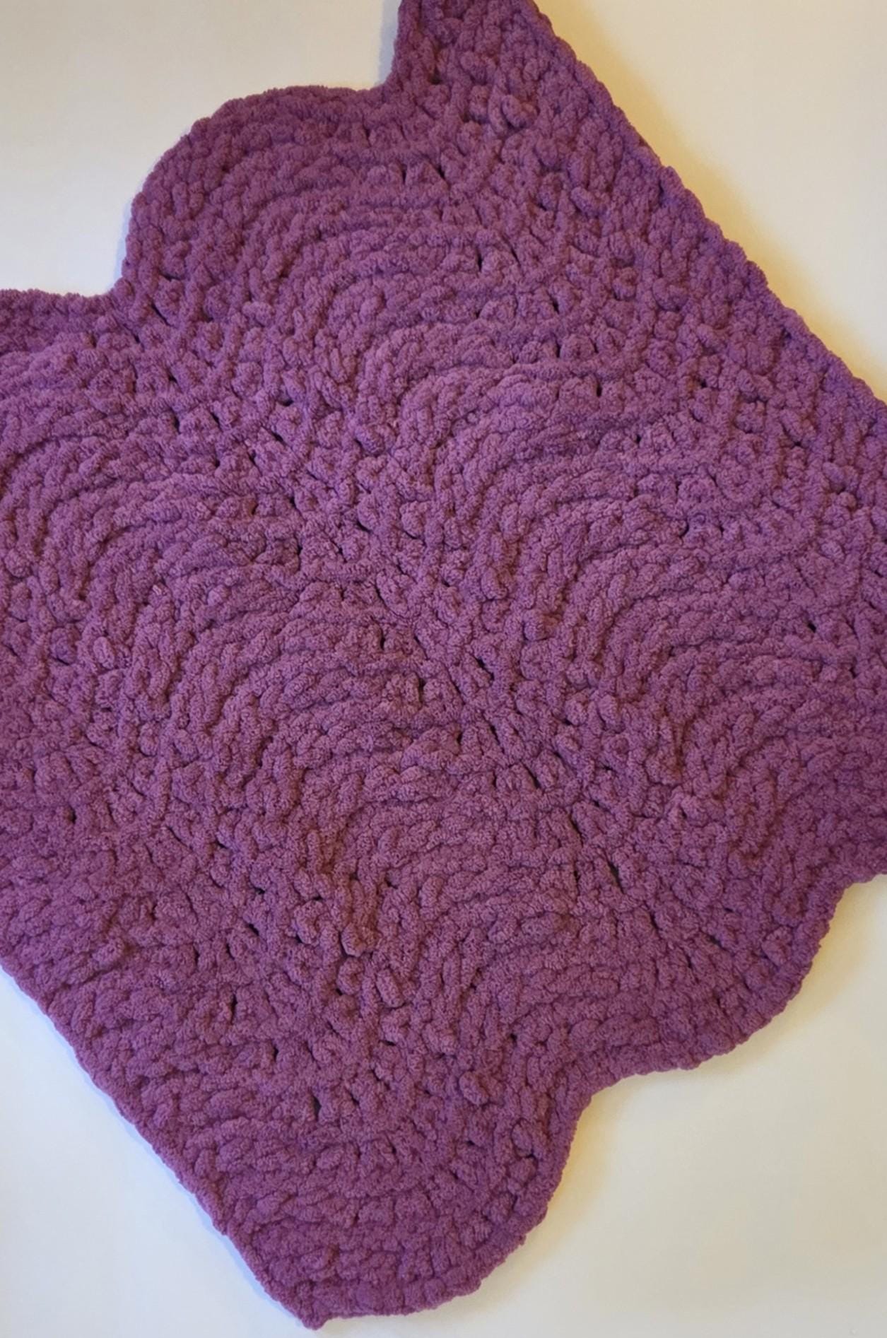 Large Knit Plush Pet Blanket