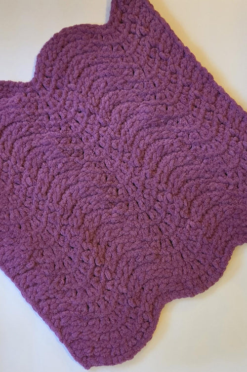Large Knit Plush Pet Blanket