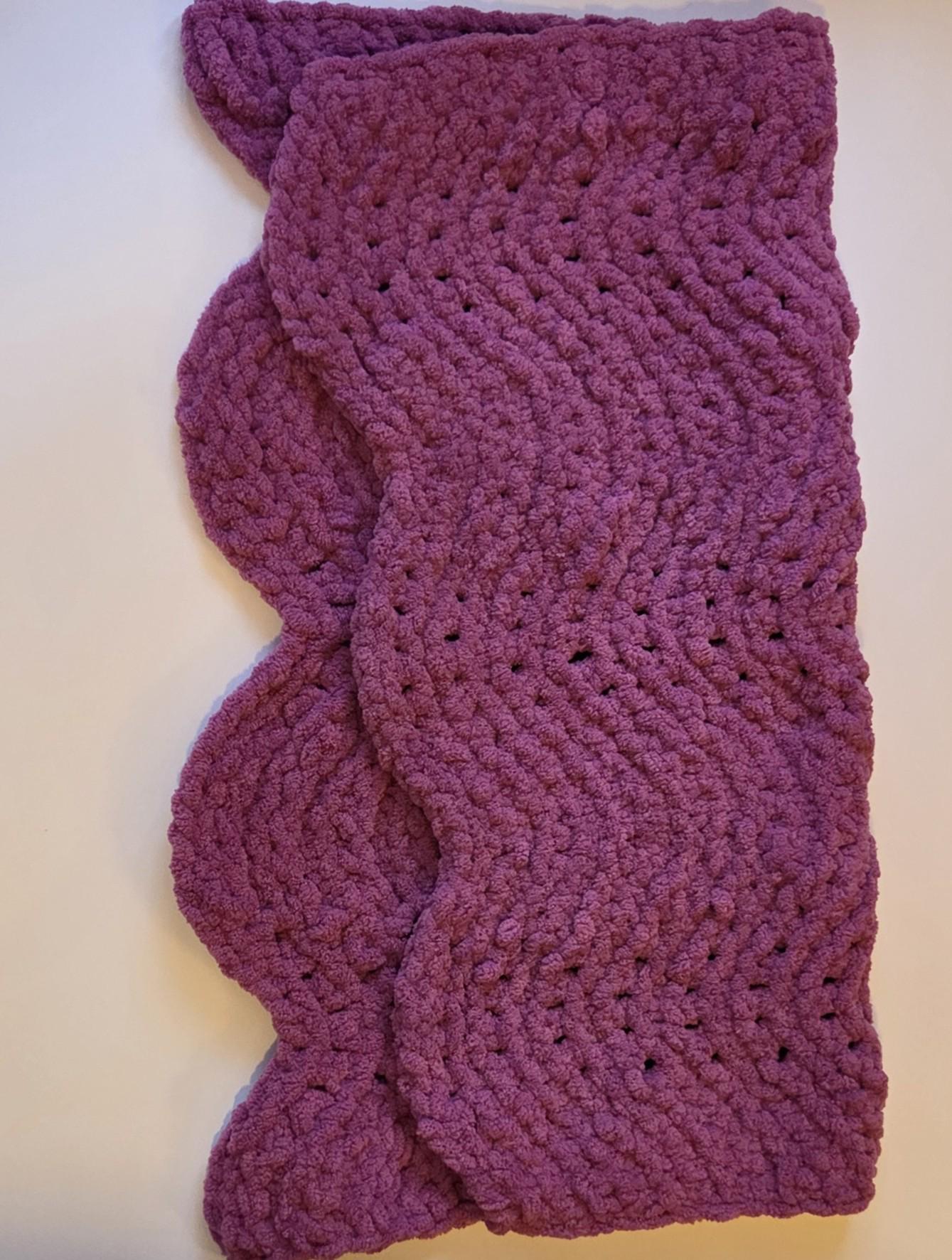 Large Knit Plush Pet Blanket